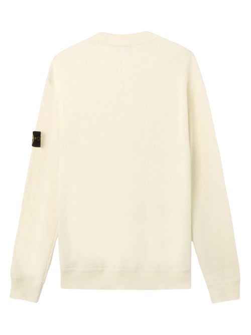 Crewneck Sweater with Logo STONE ISLAND | L1S155100154S00D8V0093